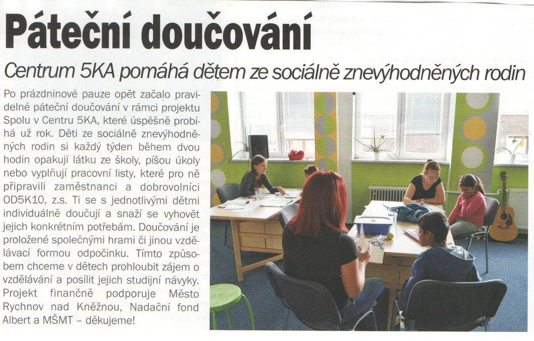 Páteční doučování